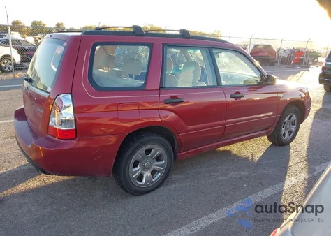 2007 Subaru Forester 2.5X from USA, damaged, VIN JF1SG63617H722750